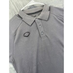 EvoShield Grandstand Charcoal Gray Small Polo